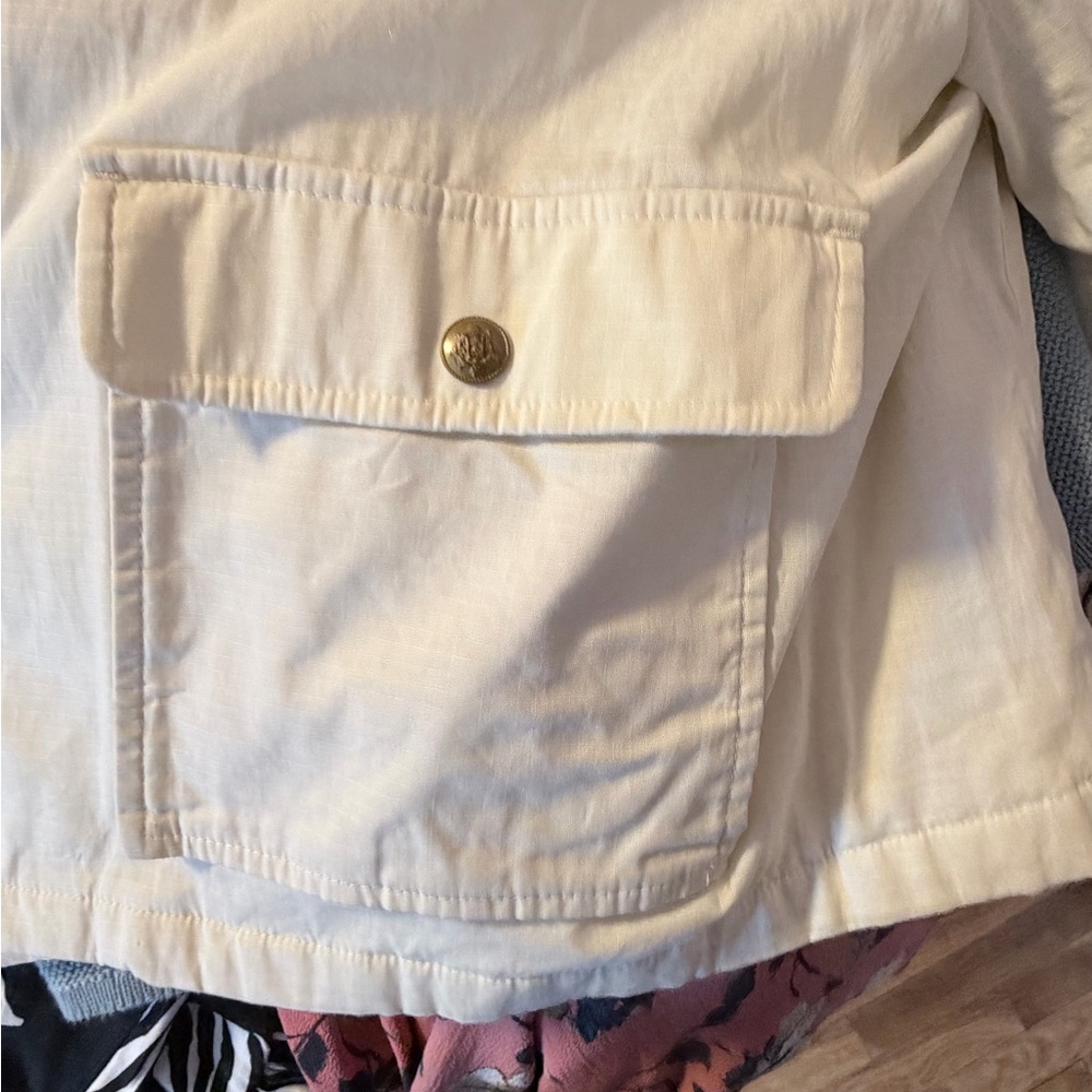 J. Crew Cream Jacket - image 2
